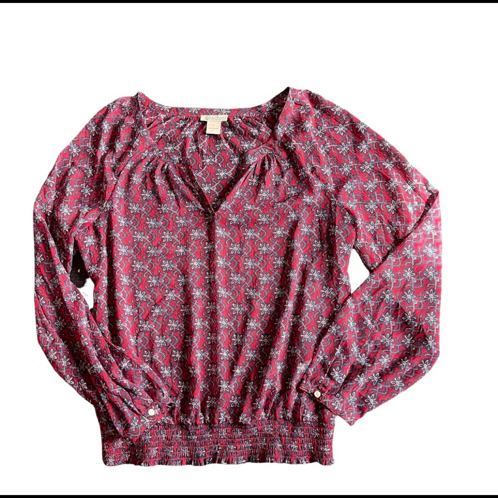 Lucky Brand Shear Blouse